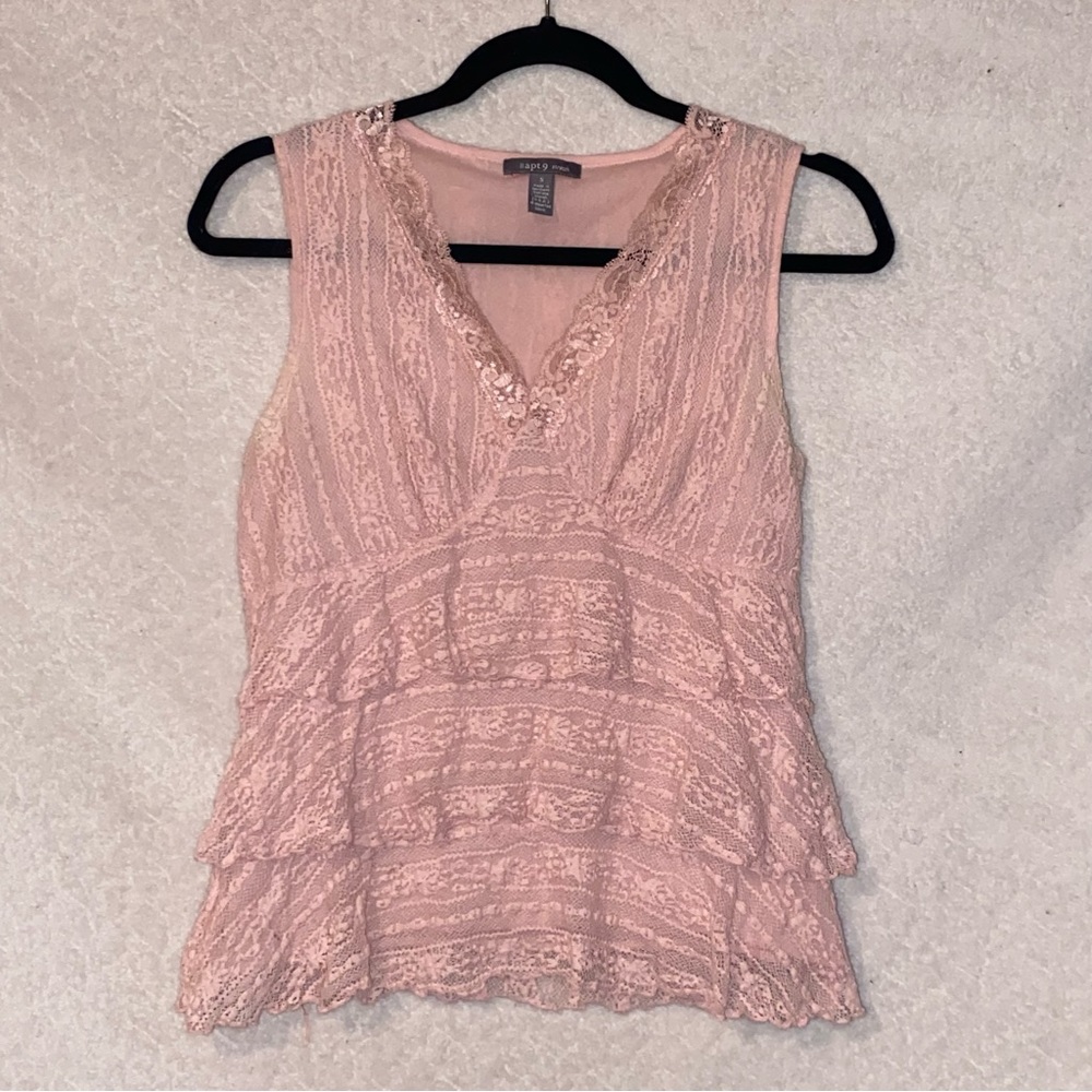 Pink Lace Top 🎀